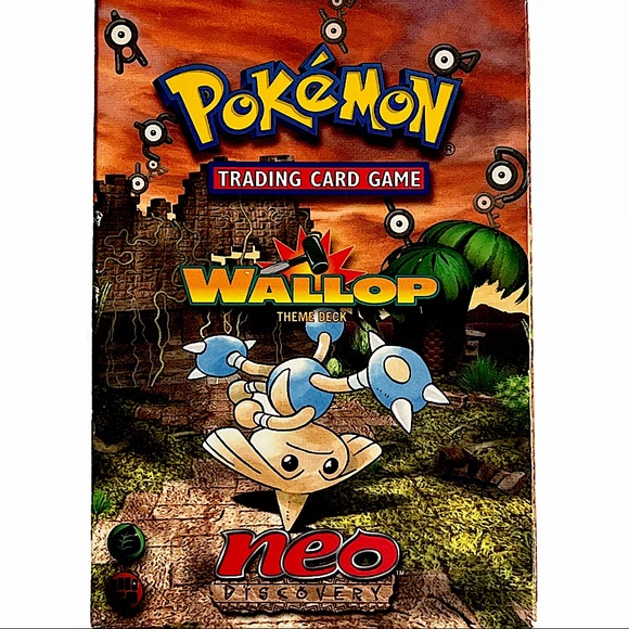 Pokémon Neo Discovery Wallop Theme Deck Open Box Complete Deck VLP READ - Picture 1 of 8